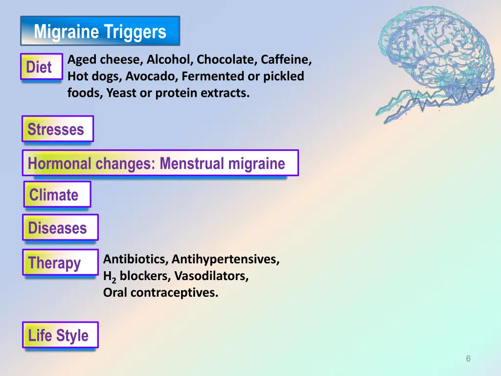 migraine triggers