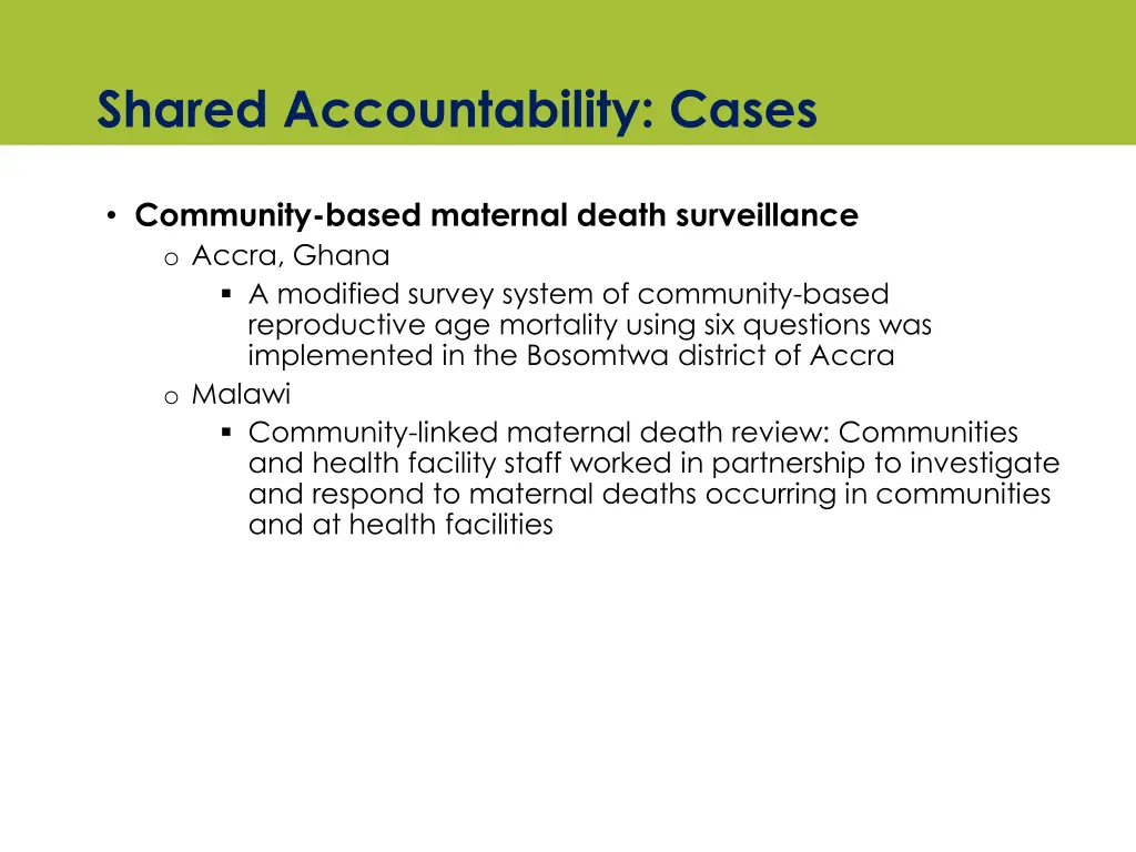 shared accountability cases 1