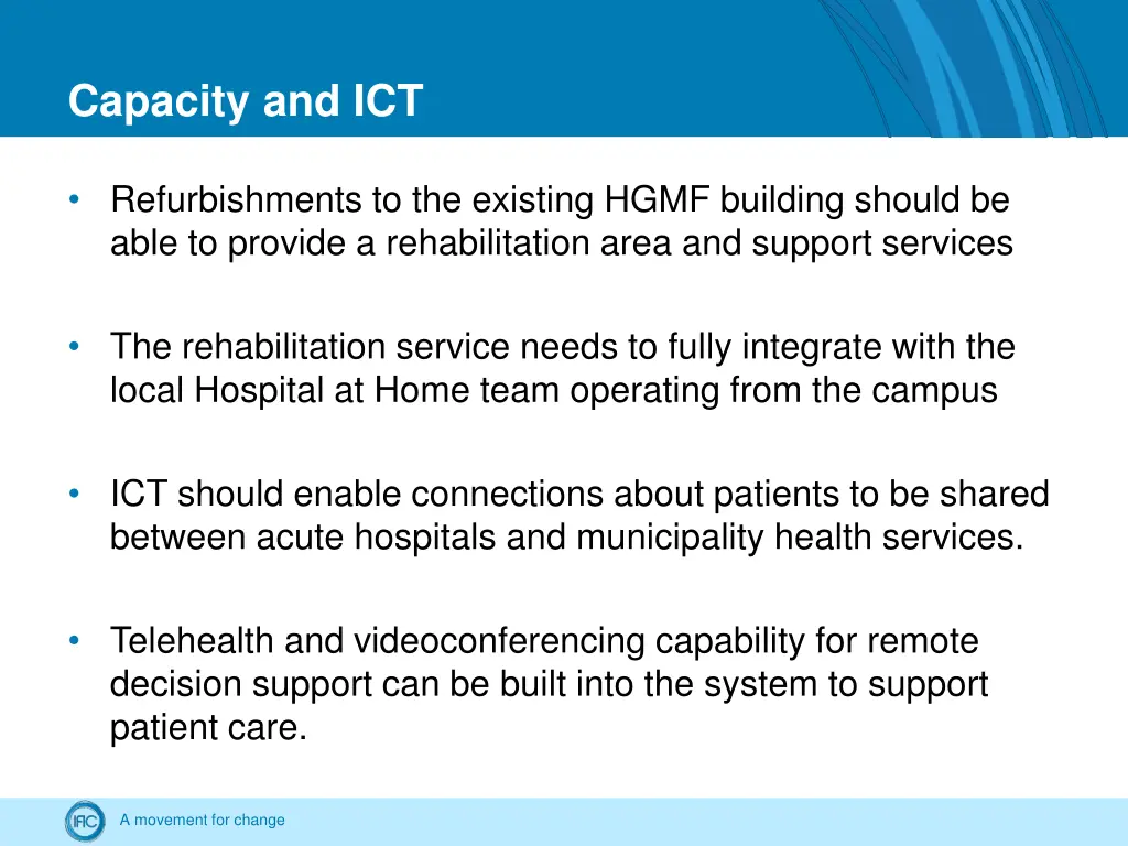 capacity and ict