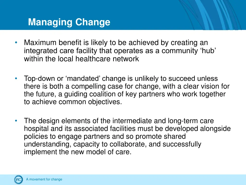 managing change