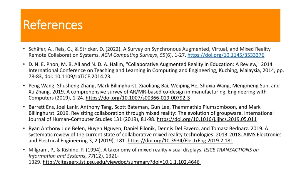 references references