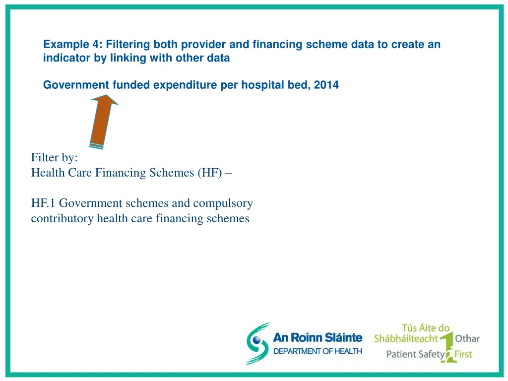 example 4 filtering both provider and financing 2