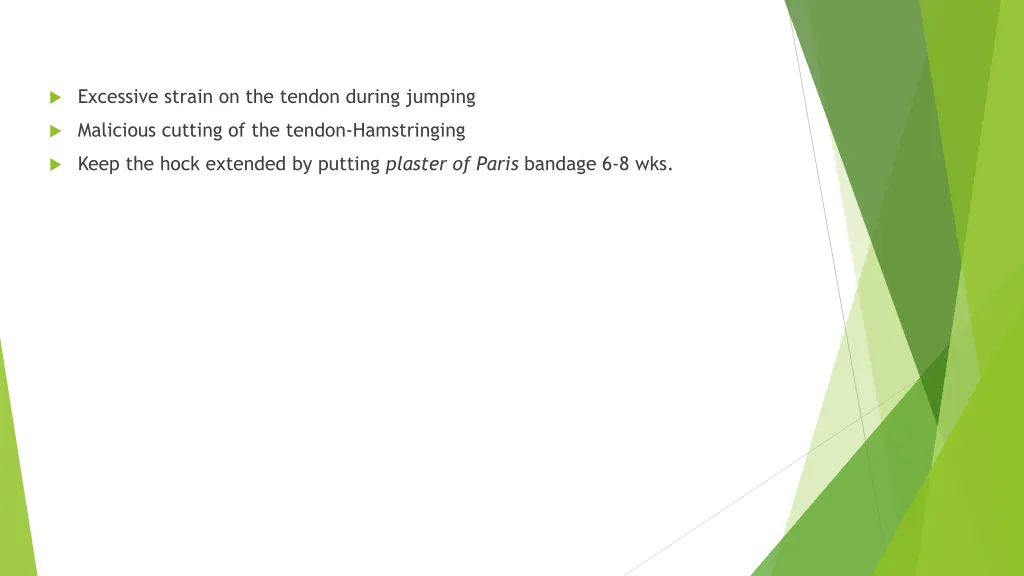 excessive strain on the tendon during jumping
