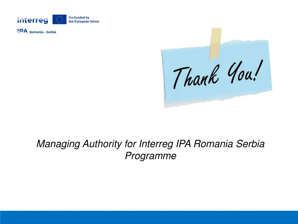 managing authority for interreg ipa romania