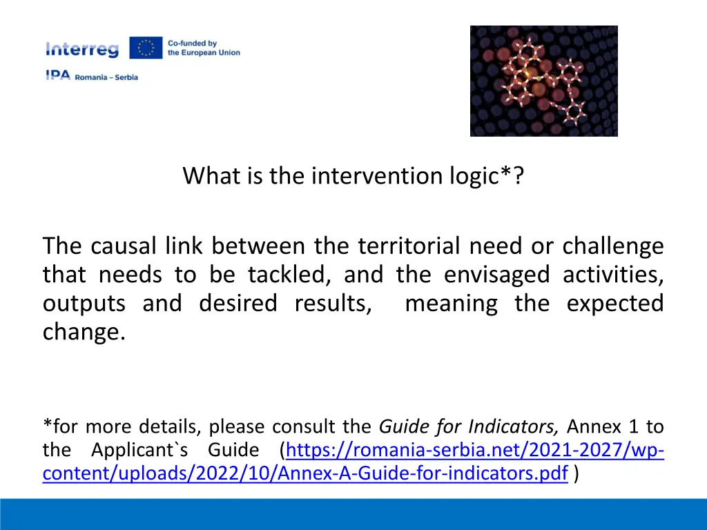 what is the intervention logic