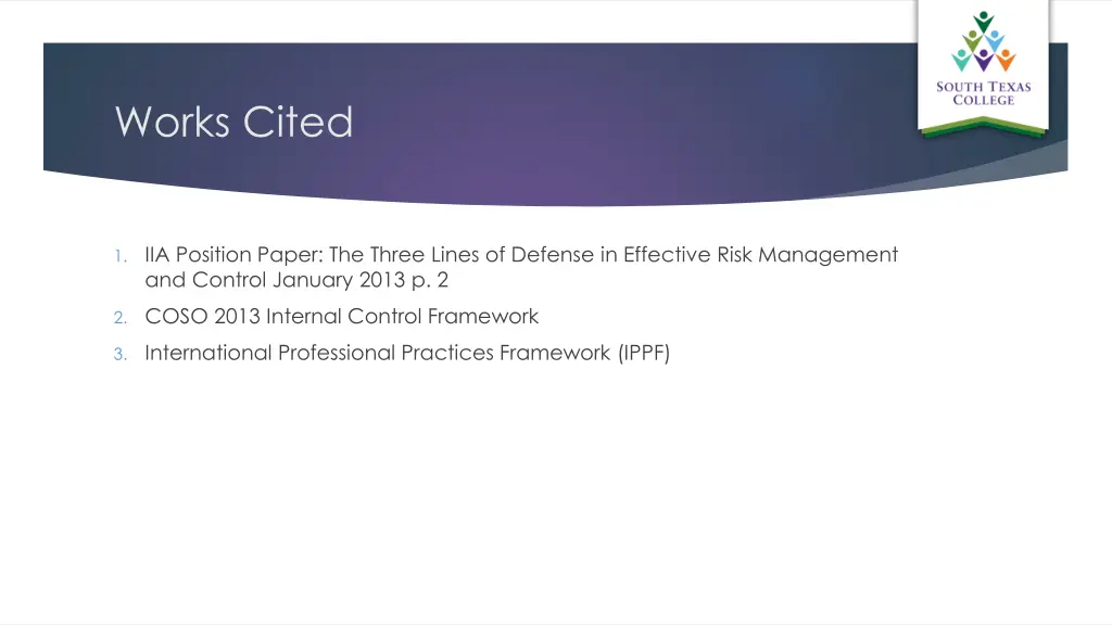 works cited