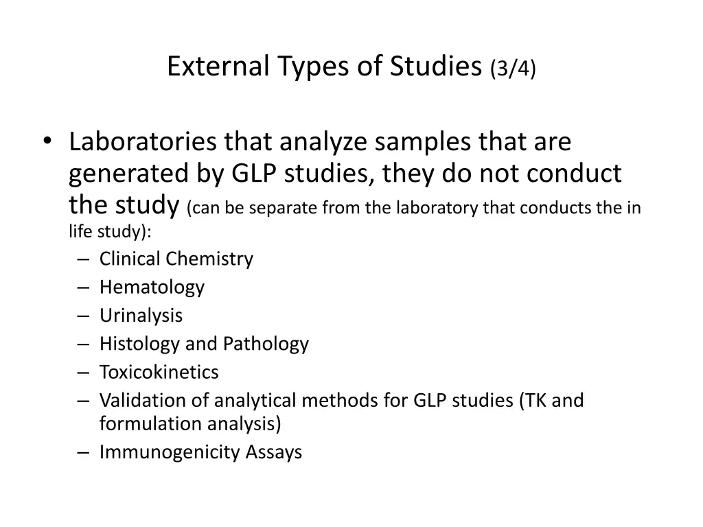 external types of studies 3 4