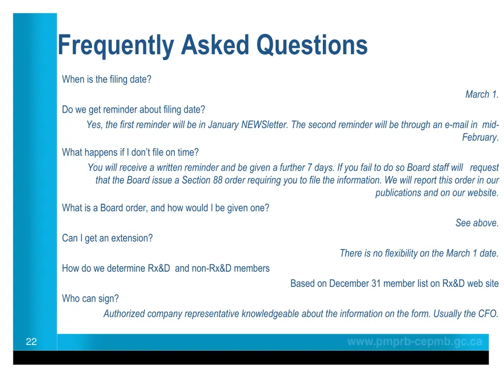 frequently asked questions