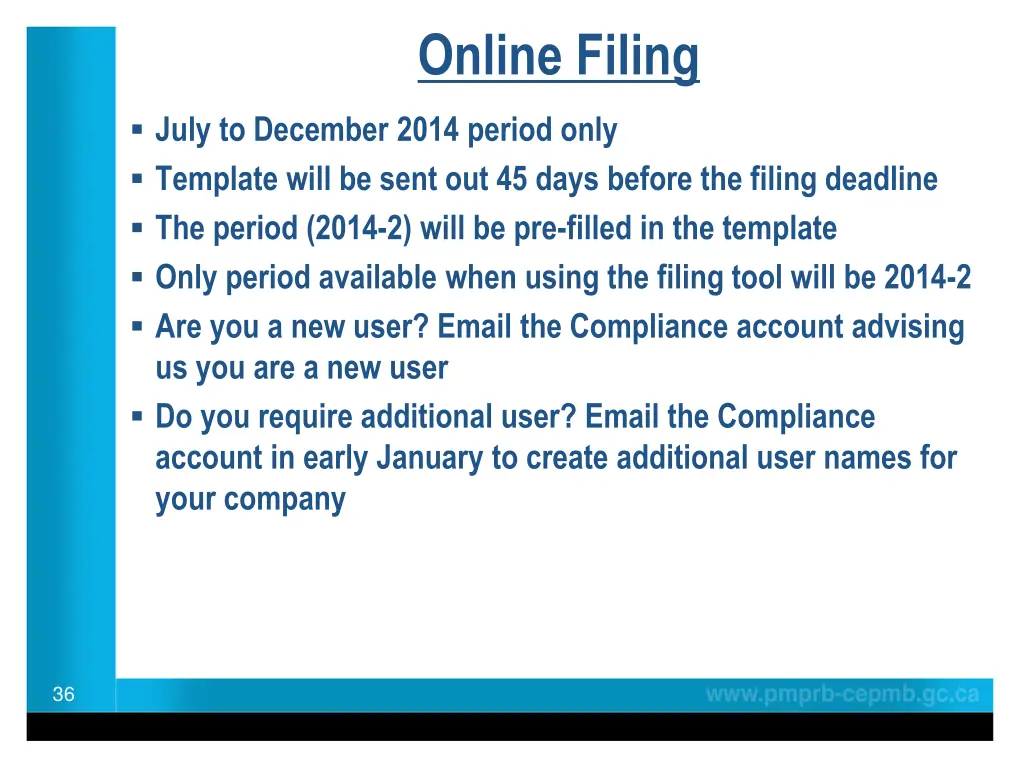 online filing