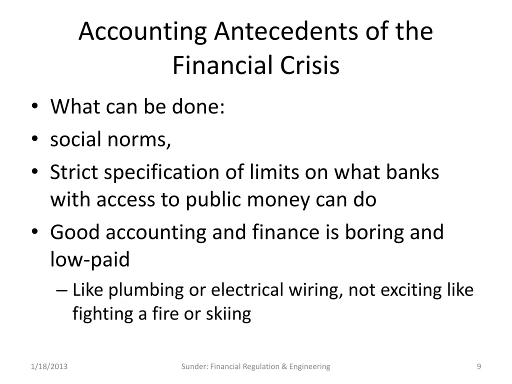 accounting antecedents of the financial crisis 8