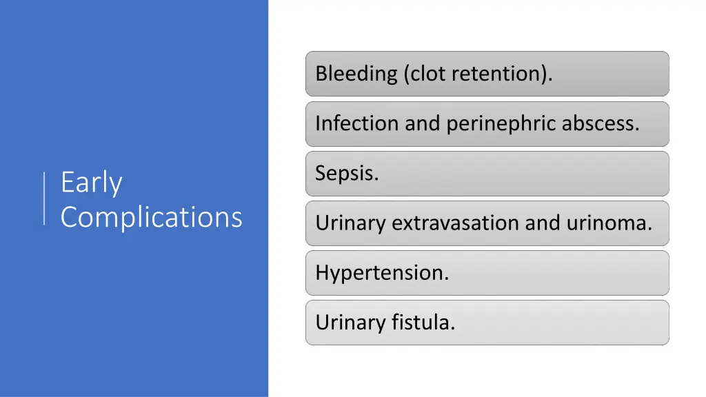 bleeding clot retention