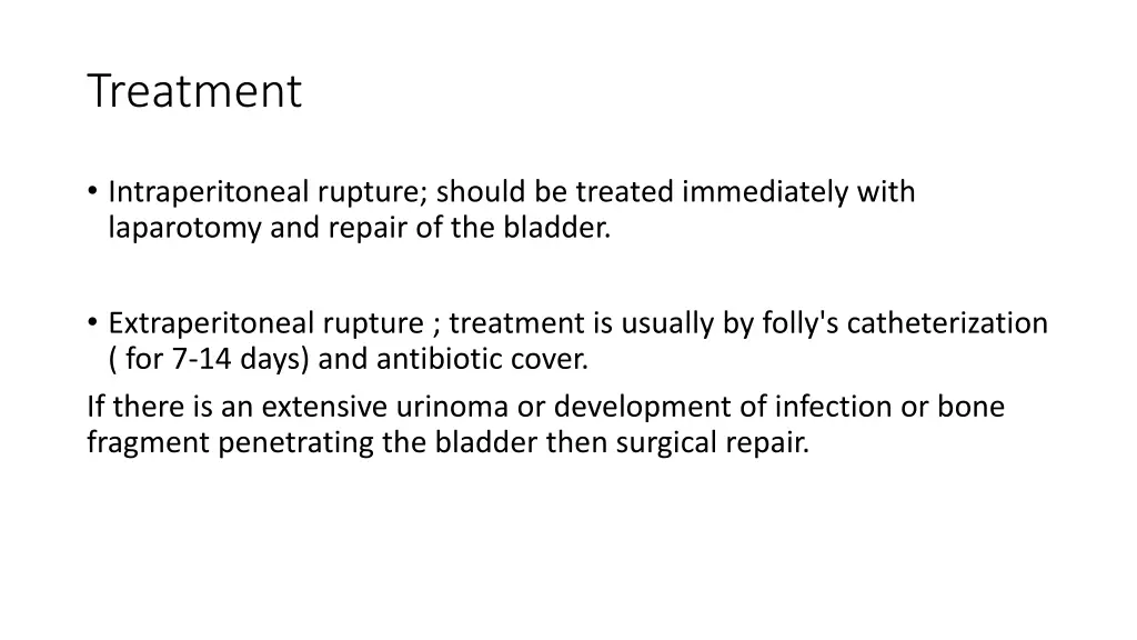 treatment
