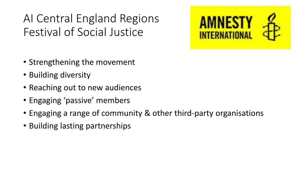 ai central england regions festival of social