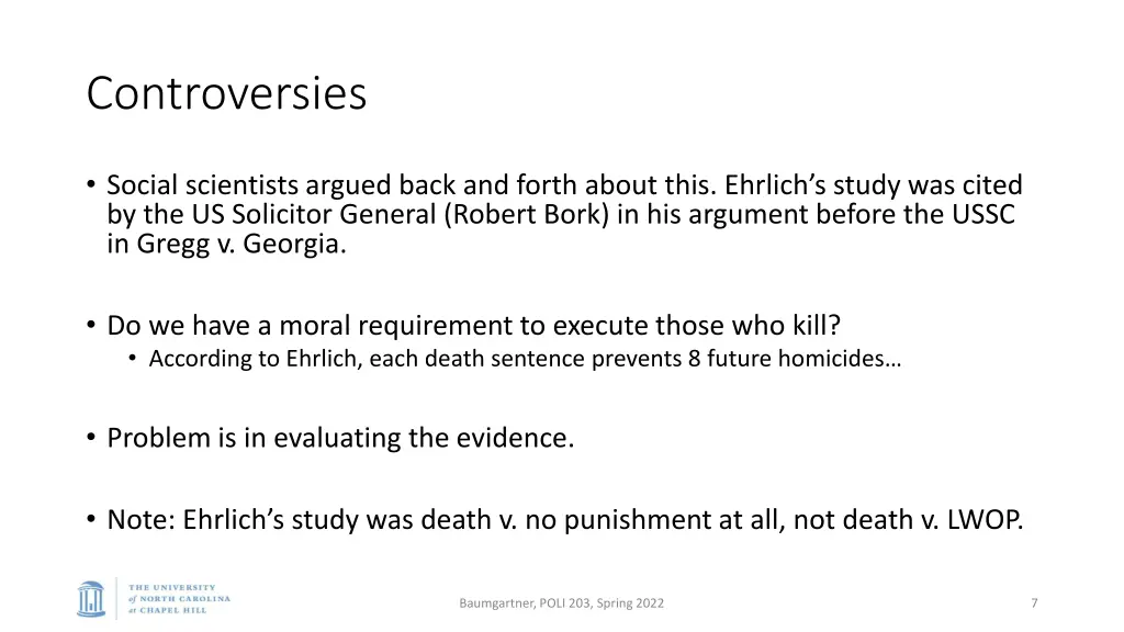 controversies