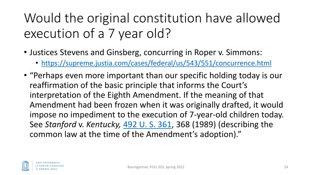 would the original constitution have allowed