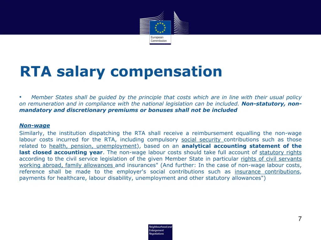 rta salary compensation 1