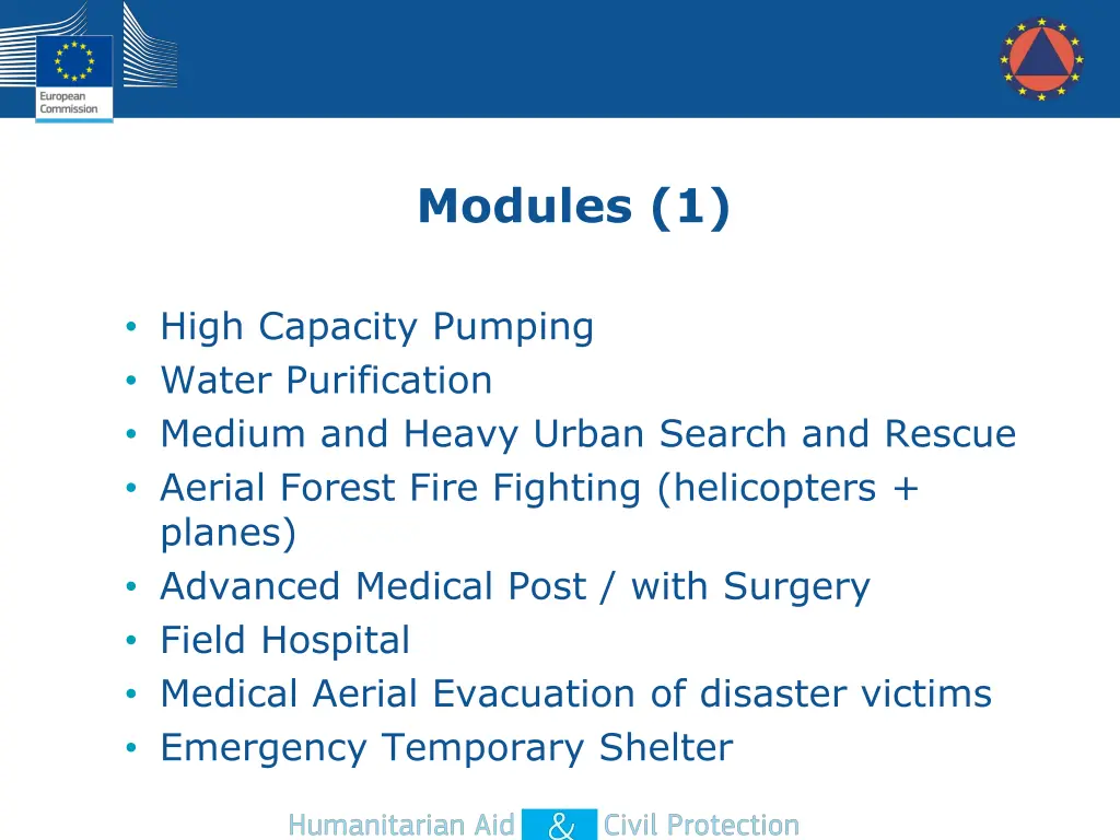 modules 1