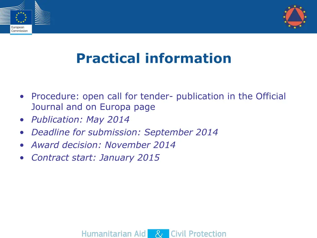 practical information