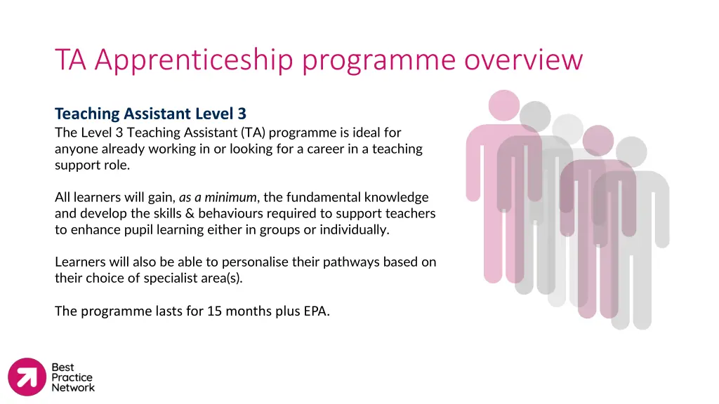 ta apprenticeship programme overview