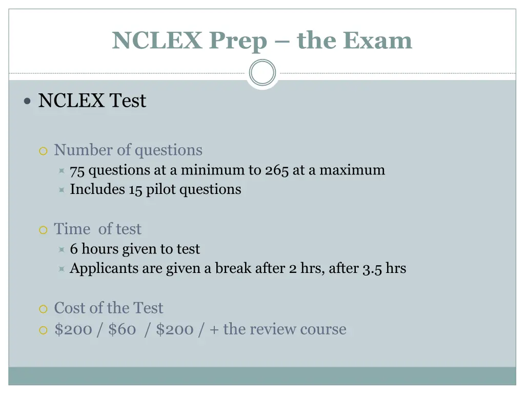 nclex prep the exam