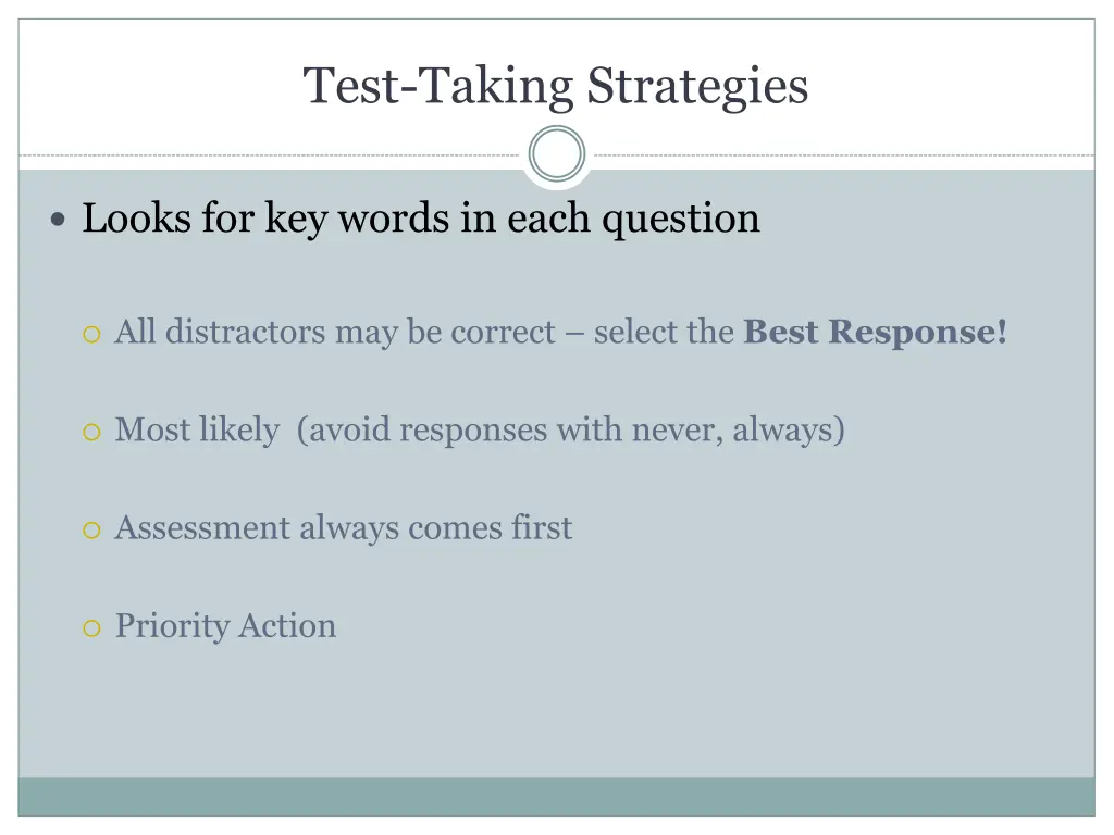 test taking strategies 1