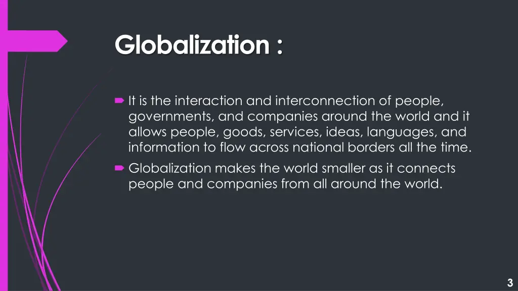 globalization