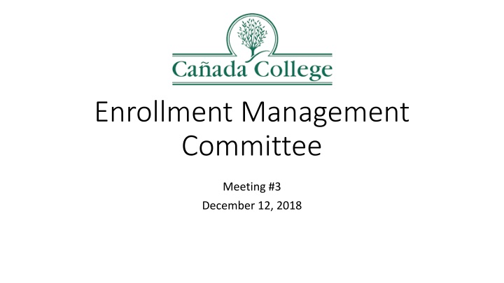 enrollment management committee