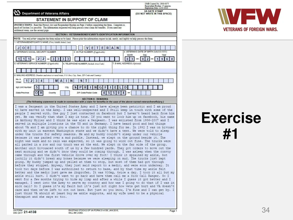 exercise 1