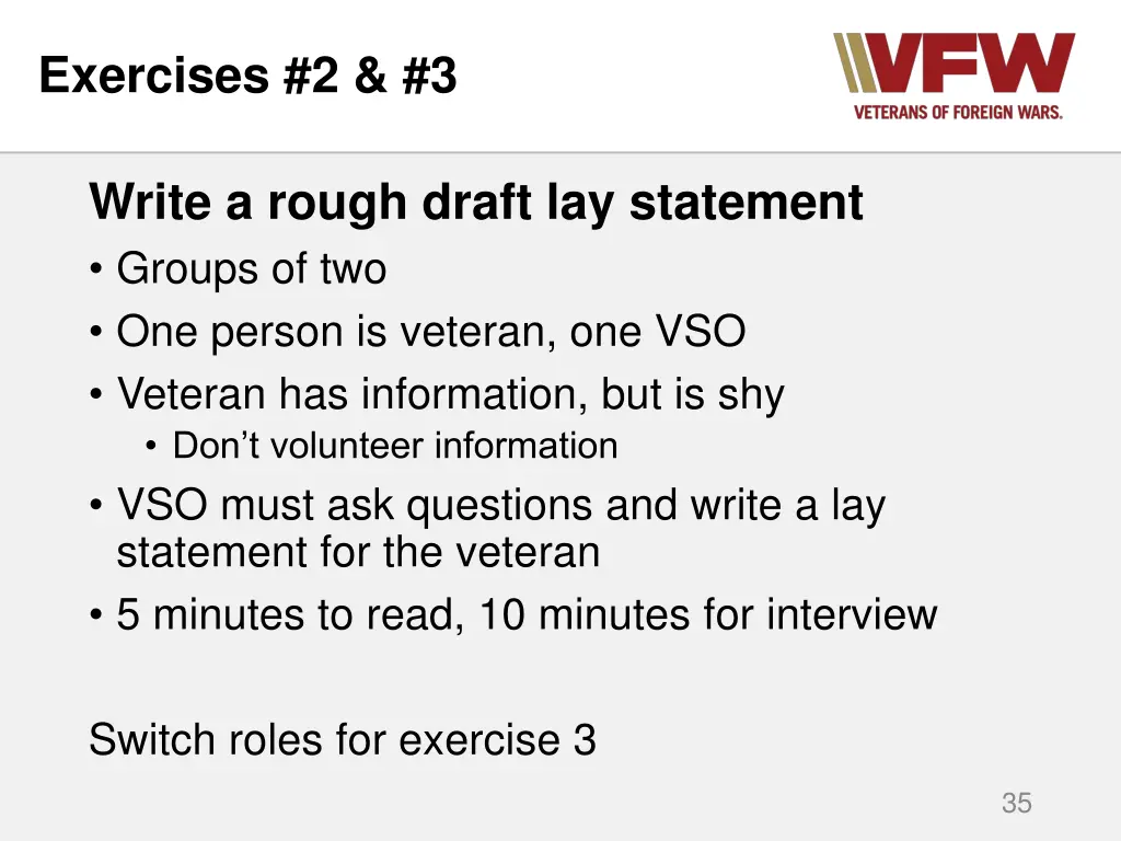 exercises 2 3