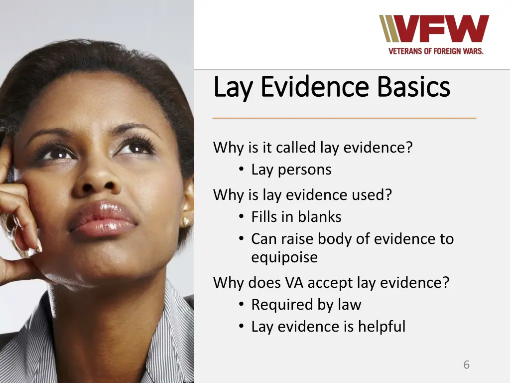 lay evidence basics lay evidence basics