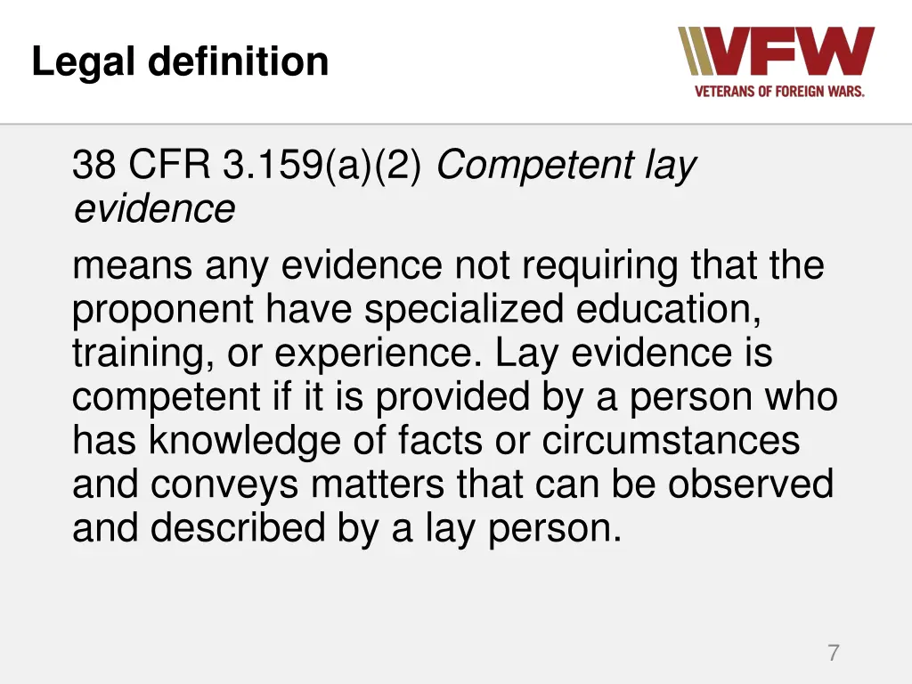 legal definition
