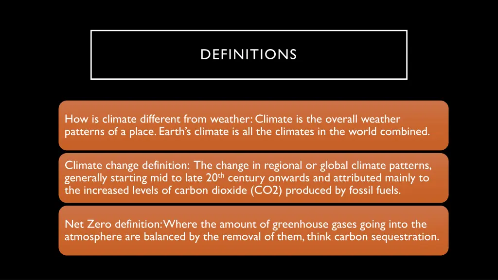 definitions