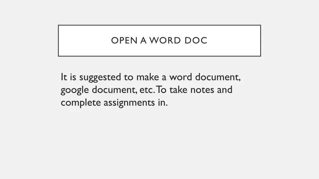 open a word doc