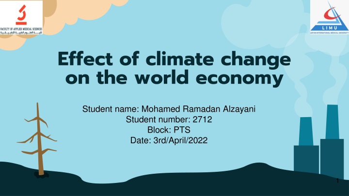 effect of climate change on the world economy