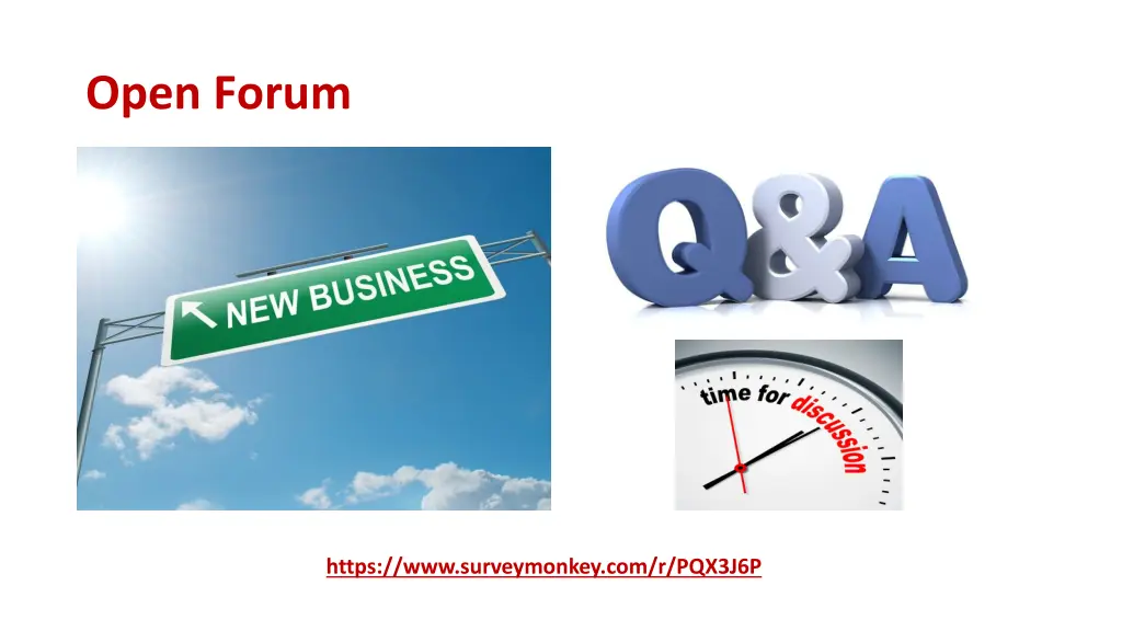 open forum