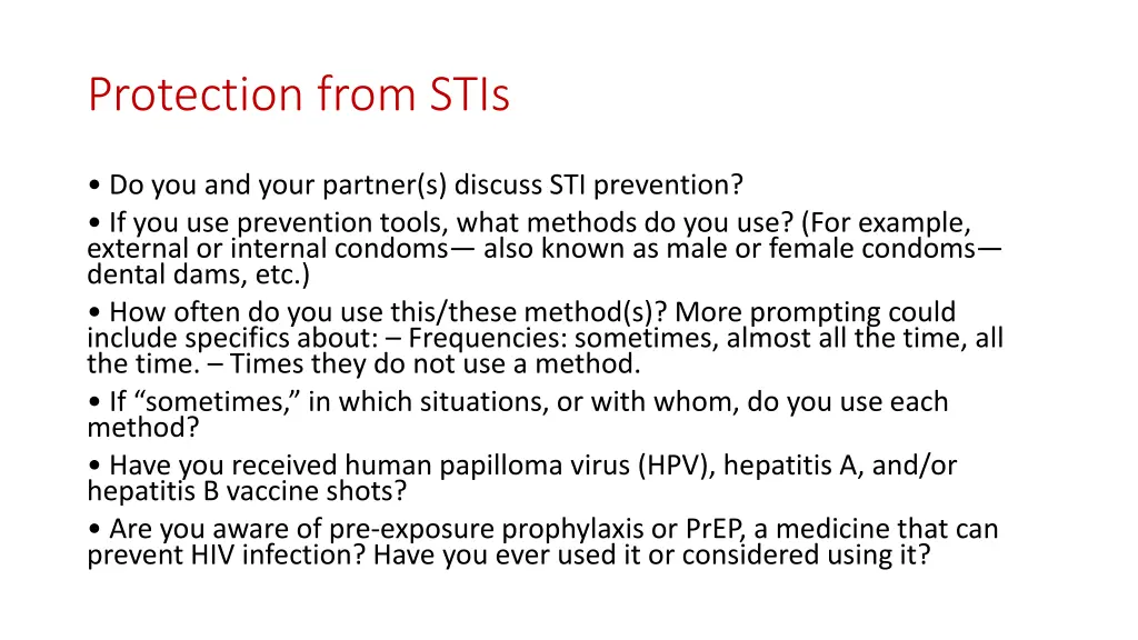protection from stis