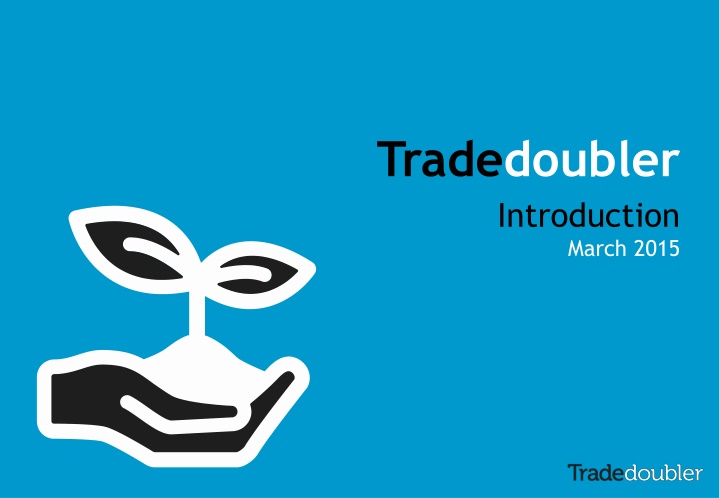 tradedoubler introduction
