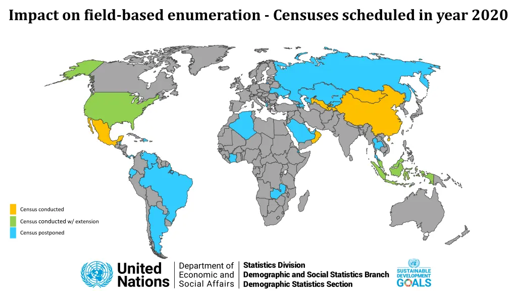 impact on field based enumeration censuses