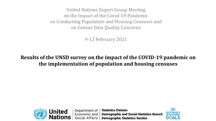 united nations expert group meeting on the impact