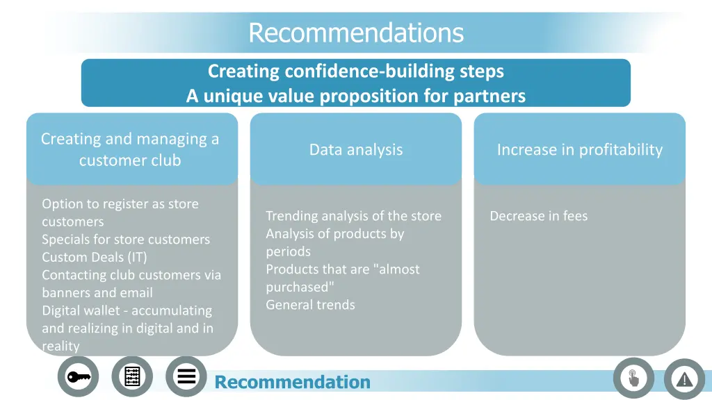 recommendations 3