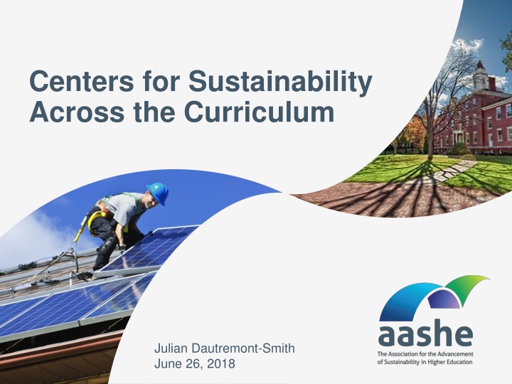 centers for sustainability across the curriculum