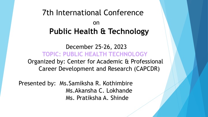 7th international conference