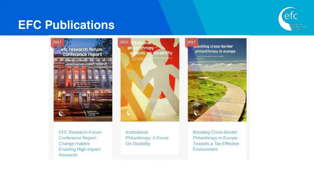 efc publications