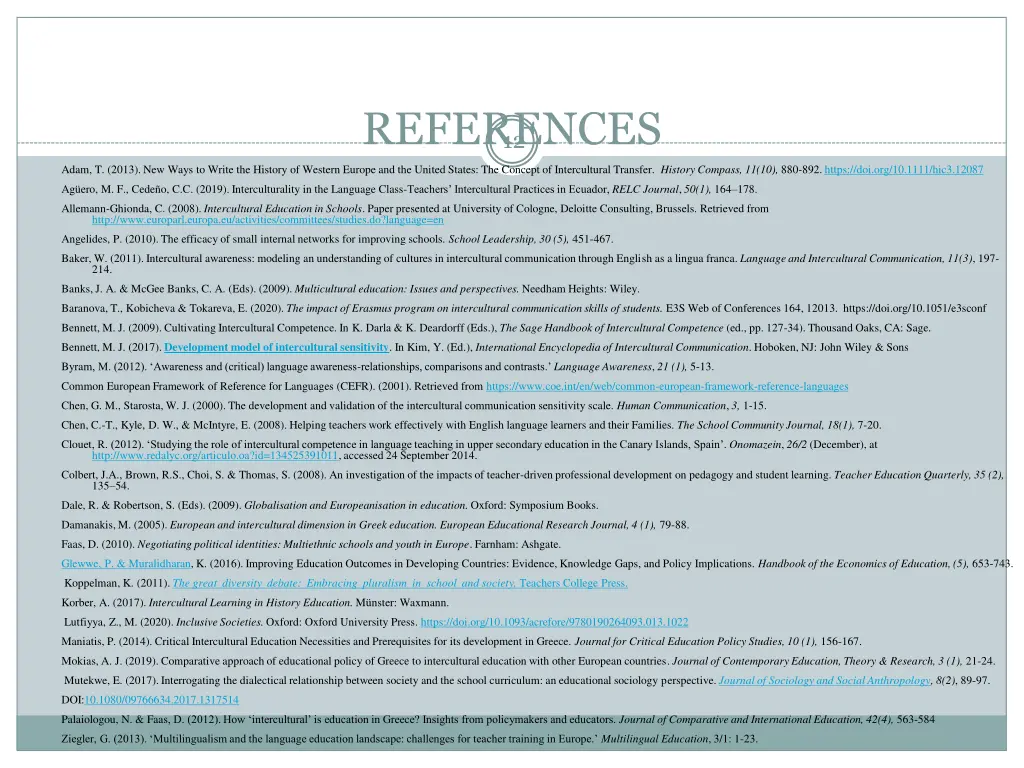 references 12