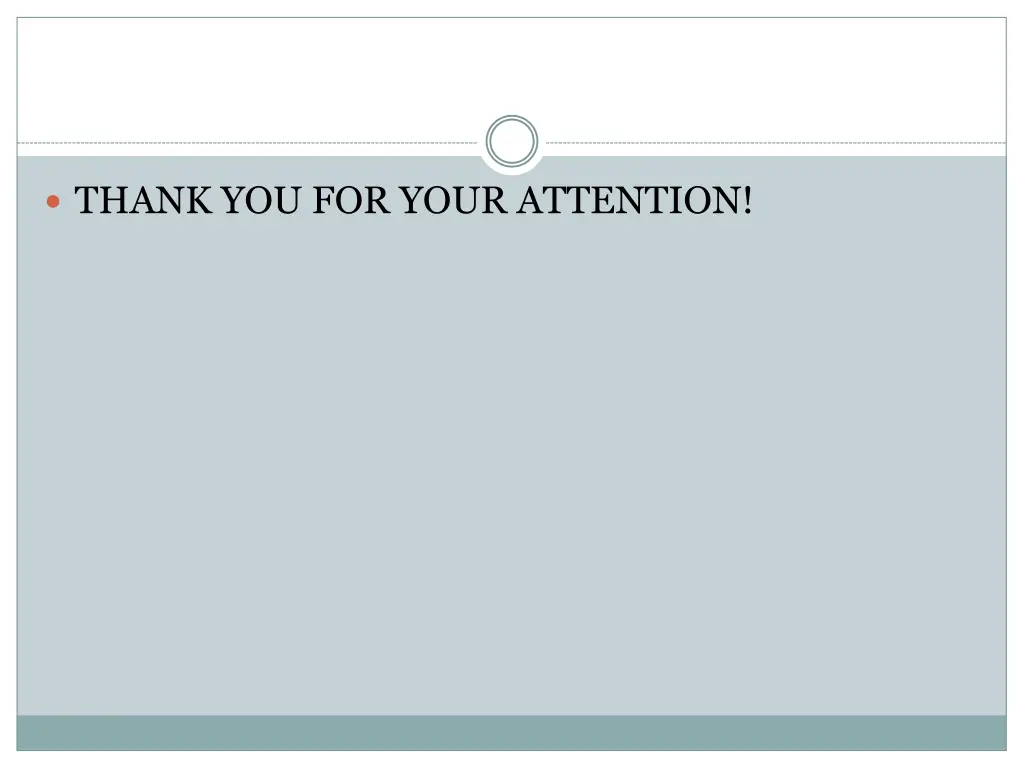 thank you for your attention