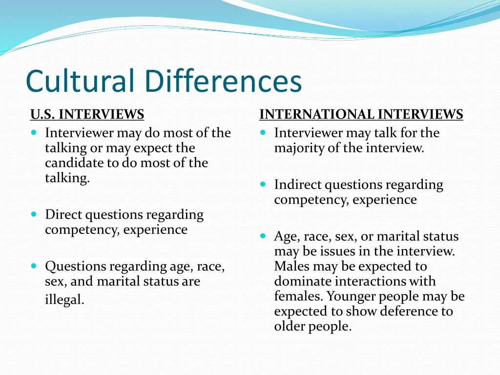 cultural differences 1
