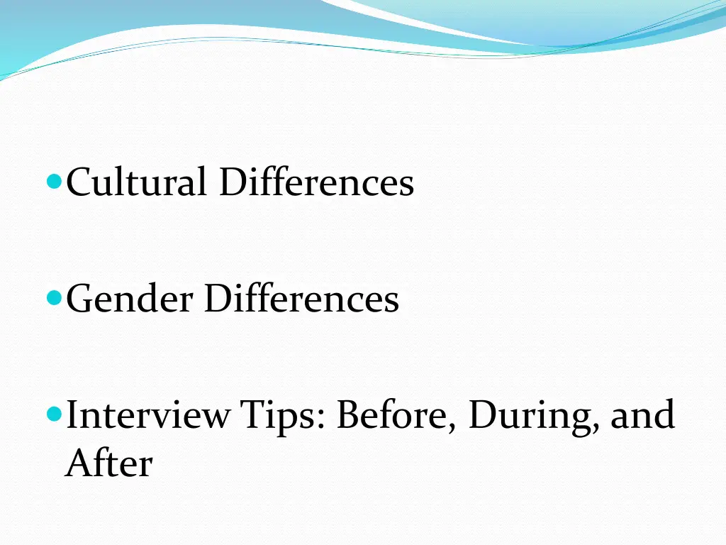 cultural differences
