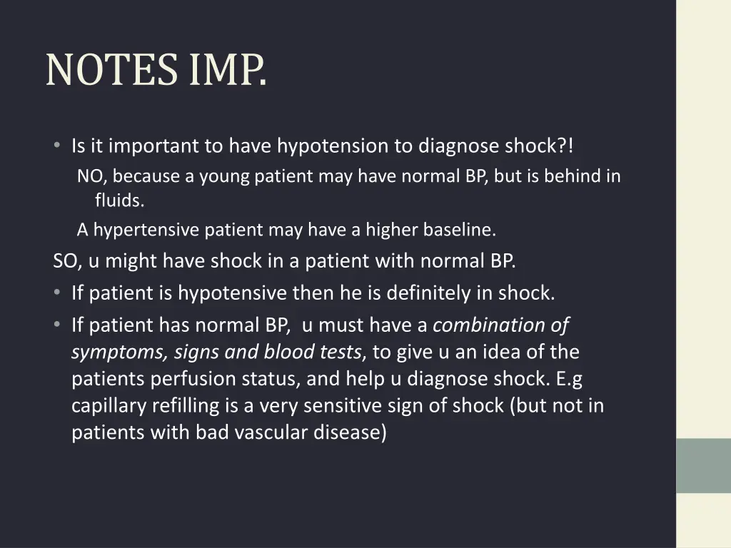 notes imp