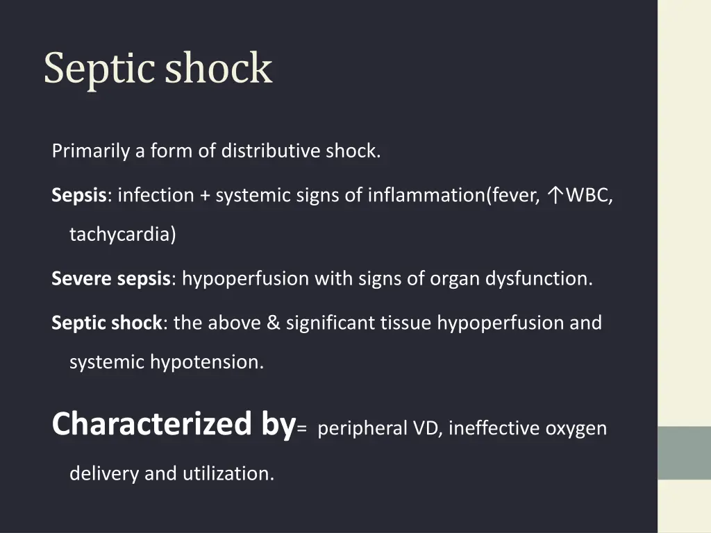 septic shock