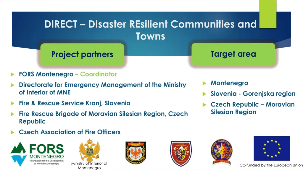 direct disaster resilient communities and towns 1